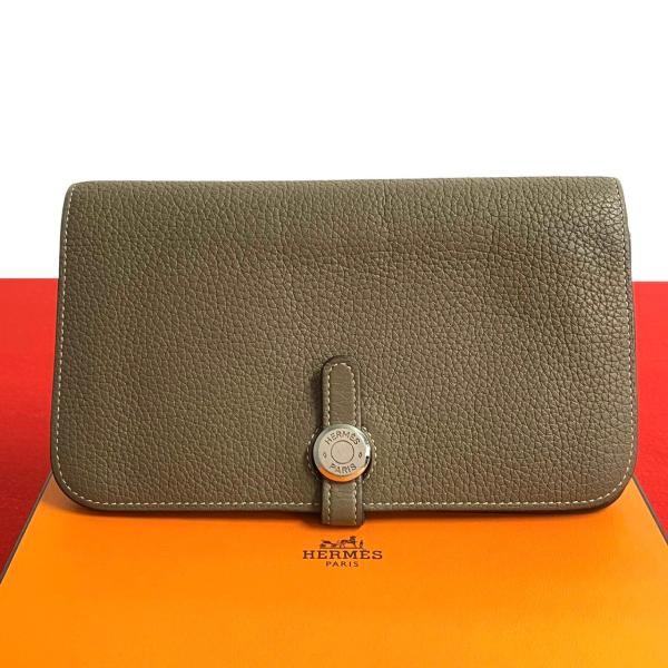 HERMES（エルメス） 極 美品 箱付 刻印 Y 希少品 トゴン GMトリヨン