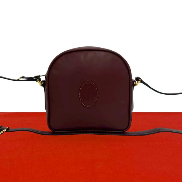 オールドカルティエ　ショルダーバッグ Cartier（カルティエ） 極 美品 ヴィンテージ マストライン レザー 本