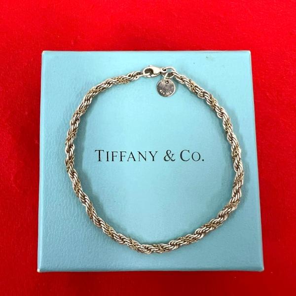 Tiffany & Co. ブレスレット TIFFANY&Co.（ティファニー） 極 美品 ヴィンテージ ツイスト ロープ