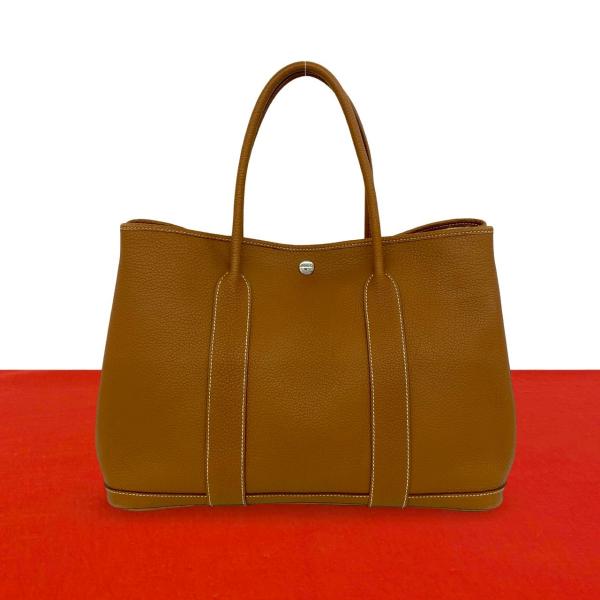 HERMES（エルメス） 極 美品 希少品 □Q 刻印 ガーデンパーティー PM