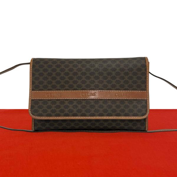 CELINE（セリーヌ） 極 美品 ヴィンテージ マカダム ブラゾン