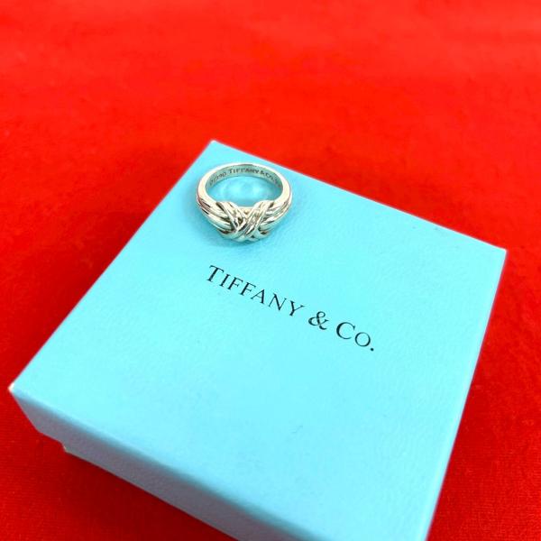 TIFFANY&Co.（ティファニー） 極 美品 シグネチャー リング シルバー