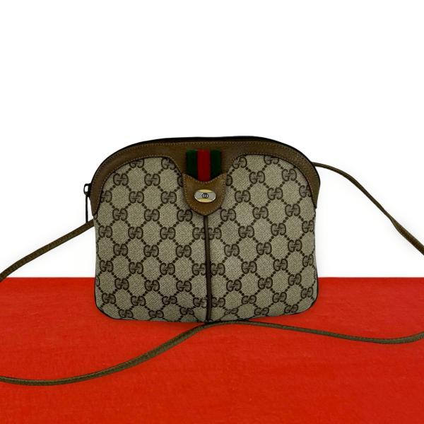 GUCCI（グッチ） 極 美品 オールドグッチ シェリーライン GG ロゴ 柄