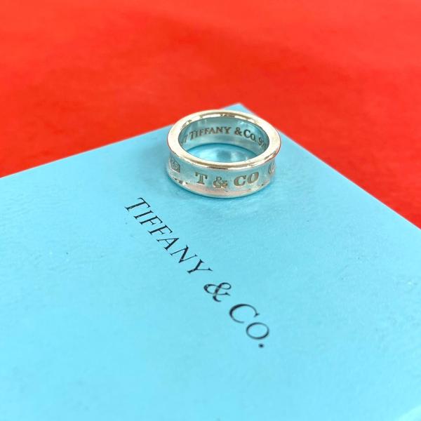 TIFFANY&Co.（ティファニー） 極 美品 ヴィンテージ ナロー リング