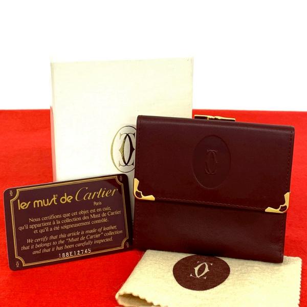 Cartier（カルティエ） 極 美品 箱付き マストライン レザー 本革
