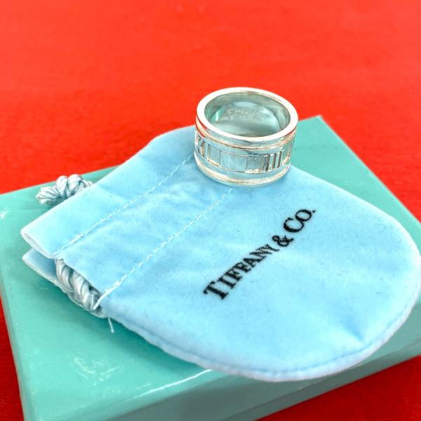 TIFFANY&Co.（ティファニー） 極 美品 アトラス ワイド リング