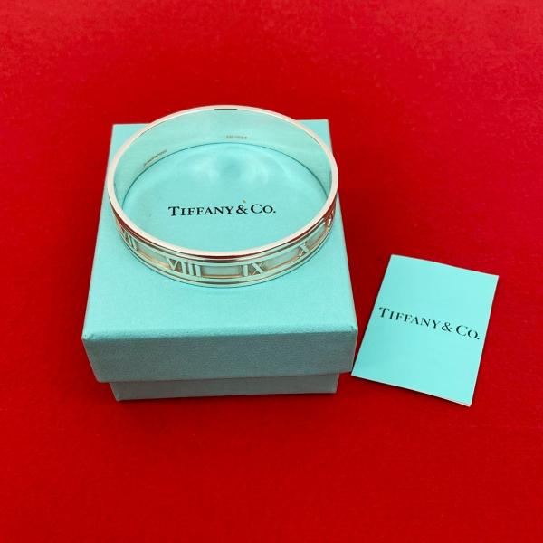 週末SALE！【Tiffany & Co】アトラス シルバー バングル TIFFANY&Co. ティファニー アトラス バングル ブレスレット