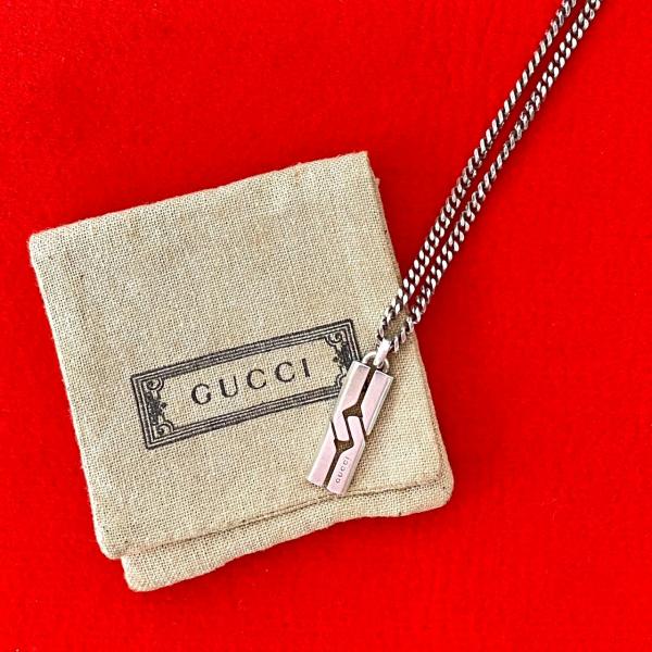 GUCCI 極 美品 袋付き グッチ ノット インフィニティ シルバー925