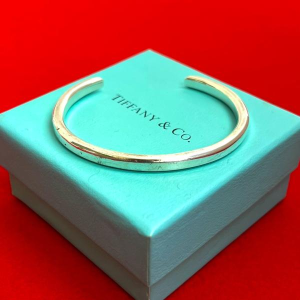 TIFFANY&Co.（ティファニー） 極 美品 メイカーズ ナロー カフ