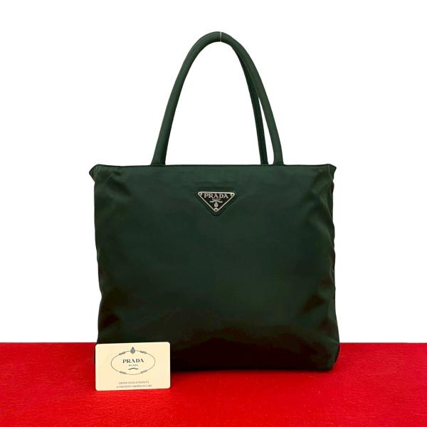PRADA（プラダ） 極 美品 希少品 三角ロゴ トライアングルロゴ 金具