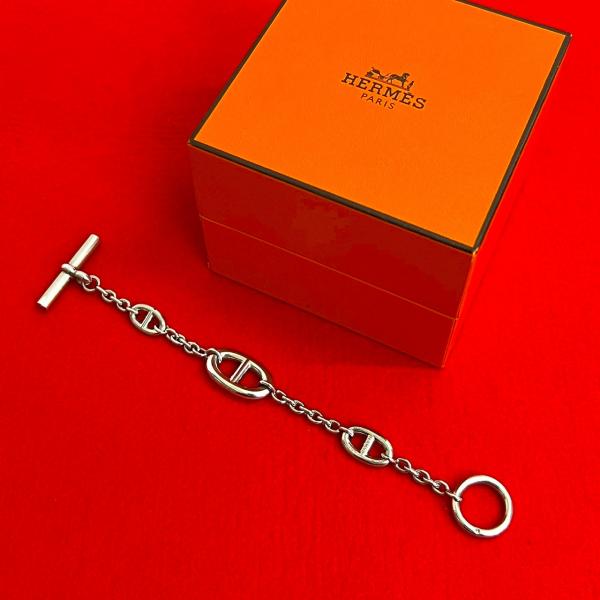 HERMES（エルメス） 極 美品 保存箱付き ファランドール シルバー925