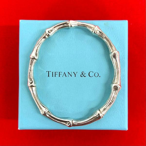 TIFFANY&Co.（ティファニー） 極 美品 バンブー バングル シルバー925