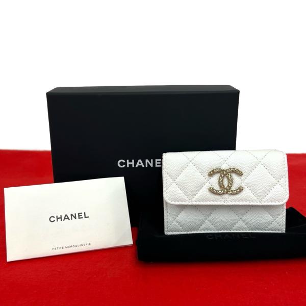 CHANEL（シャネル） 極 美品 箱 袋付き シール有 マトラッセ ココ