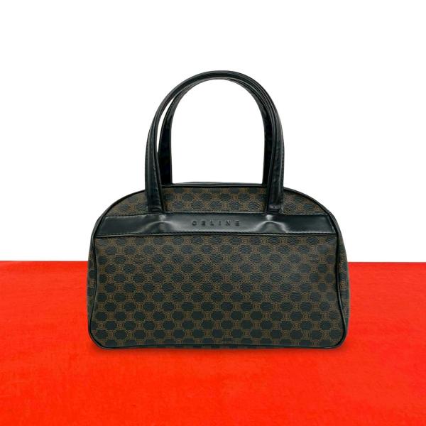 CELINE（セリーヌ） 極 美品 マカダム ブラゾン トリオンフ 柄 ロゴ