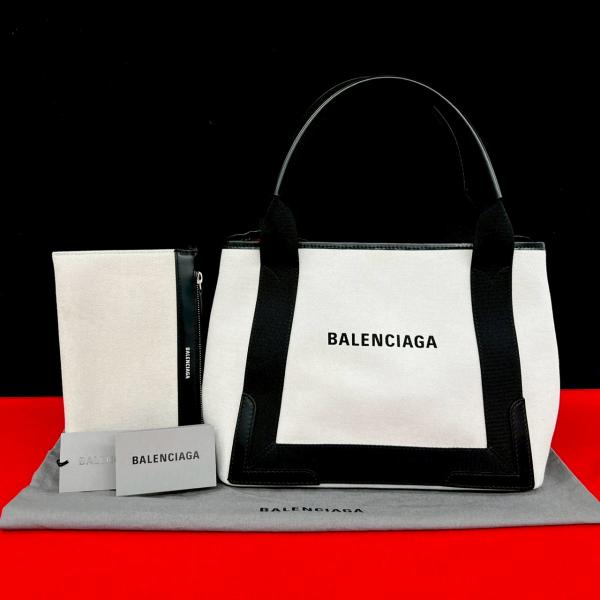 BALENCIAGA（バレンシアガ） 極 美品 袋付き ネイビーカバス