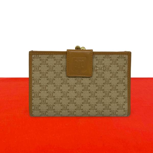 CELINE（セリーヌ） 極 美品 ヴィンテージ マカダム ブラゾン ロゴ 柄