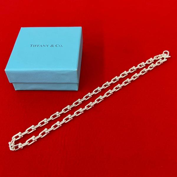 TIFFANY&Co. ティファニー　スモールリンクネックレス TIFFANY&Co.（ティファニー） 極 美品 ハードウェア スモールリンク