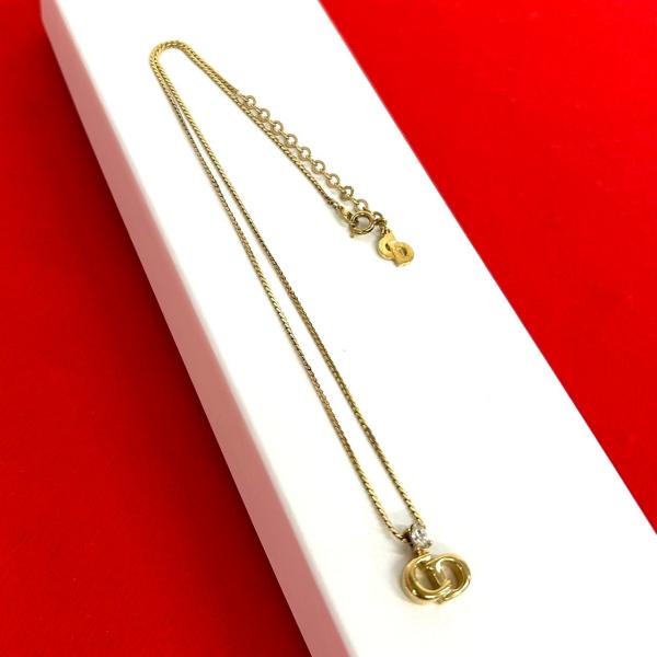 極 美品 Christian Dior クリスチャンディオール CD ロゴ GP