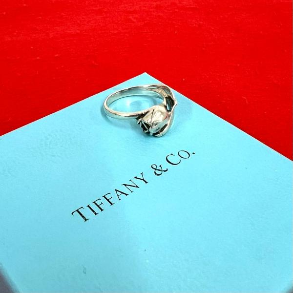 TIFFANY&Co.（ティファニー） 極 美品 チューリップ リング シルバー