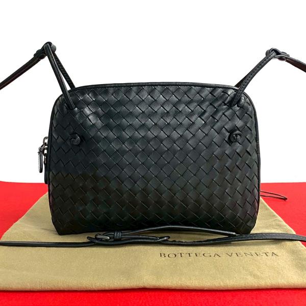 極 美品 袋付き BOTTEGA VENETA ボッテガヴェネタ イントレ