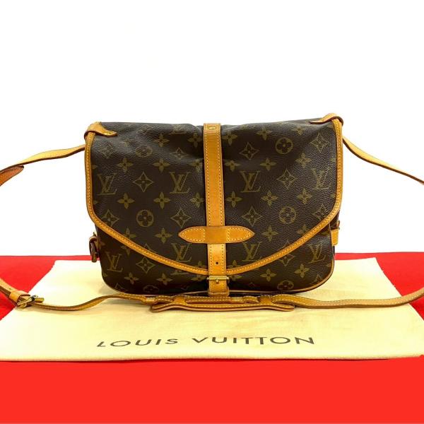 LOUIS VUITTON 極 美品 希少品 ルイヴィトン ソミュール 30