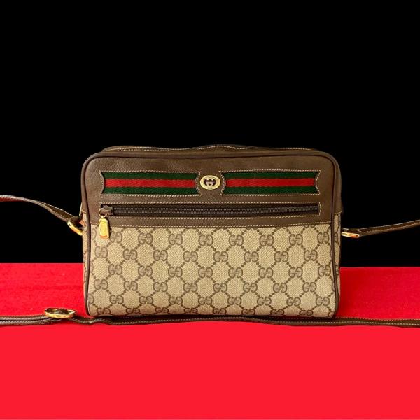 GUCCI（グッチ） 極 美品 オールドグッチ ヴィンテージ シェリーライン