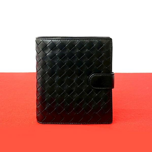 ほぼ未使用 BOTTEGA VENETA ボッテガヴェネタ イントレチャート レザー  