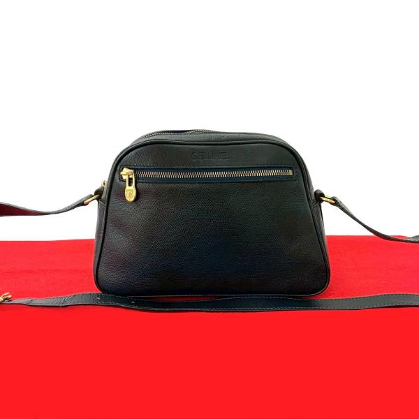 【VINTAGE】セリーヌ トリオンフ レザー ショルダーバッグ 日本直送 名牌中古包 】CELINE セリーヌ トリオンフ レザー