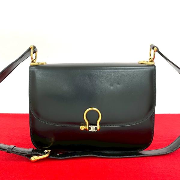 CELINE（セリーヌ） 極 美品 ヴィンテージ トリオンフ ロゴ 金具