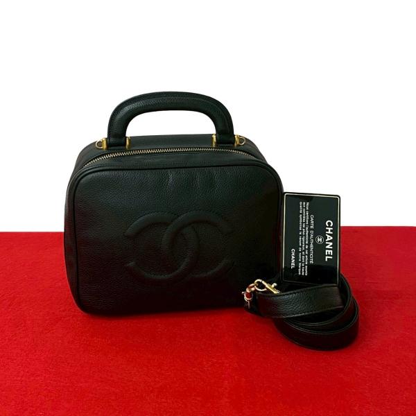 シャネル正規品　バッグ CHANEL（シャネル） ショルダーバッグ レザー ブラック A67172 : JJ