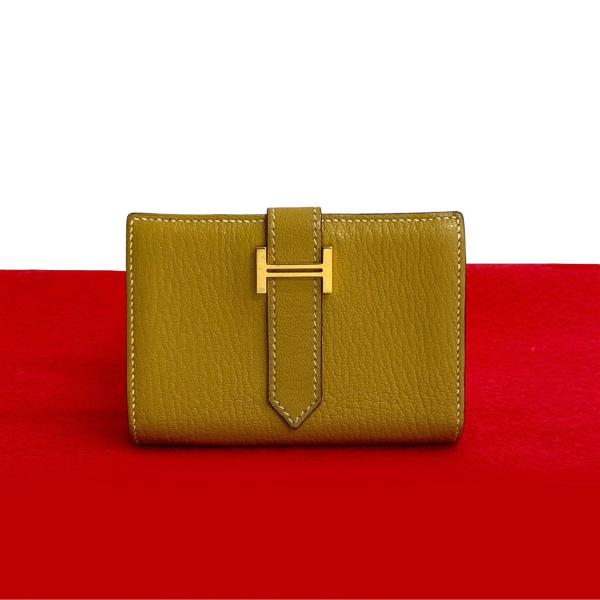 HERMES エルメス ベアン カードケース 名刺入れ パスケース シェーブル