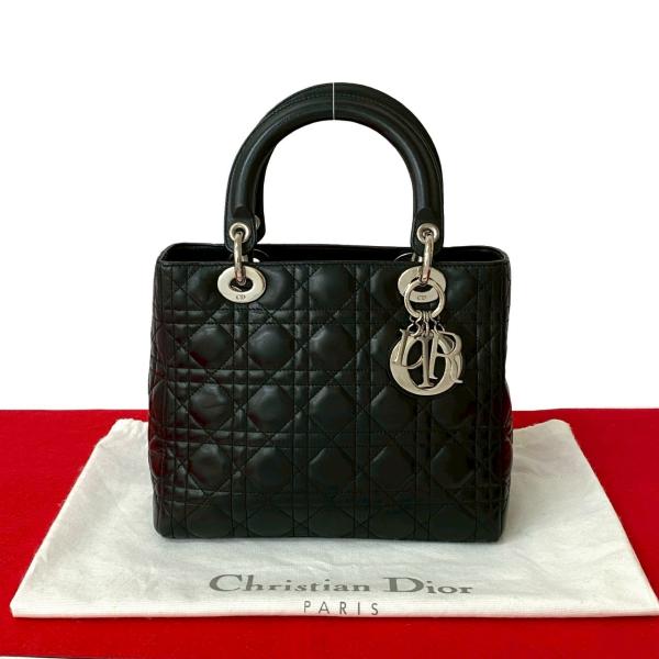 極 美品 袋付き Christian Dior ディオール レディディオール