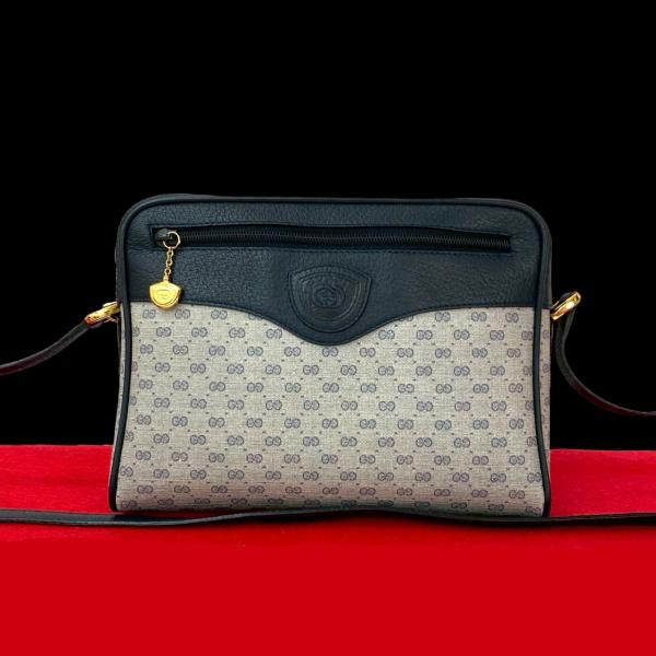 GUCCI 極 美品 グッチ オールドグッチ ヴィンテージ マイクロ GG