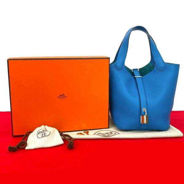 HERMES（エルメス） 極 美品 箱 袋付 A 刻印 ピコタンロック PM
