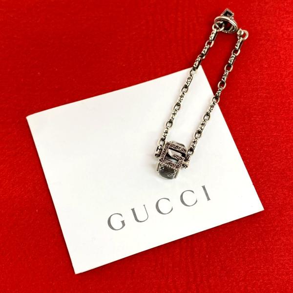 GUCCI（グッチ） 極 美品 アラベスク Gキューブ スクエア