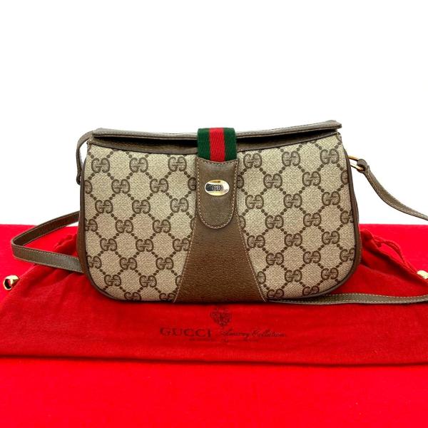 GUCCI（グッチ） 極 美品 袋付 オールドグッチ ヴィンテージ シェリー