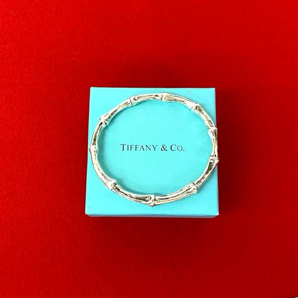 TIFFANY&Co.（ティファニー） 極 美品 希少品 バンブー バングル