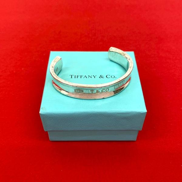 TIFFANY&Co.（ティファニー） 極 美品 1837 ナロー バングル シルバー