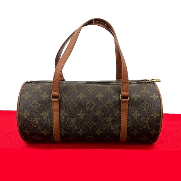 LOUIS VUITTON 極 美品 ルイヴィトン パピヨン 30 レザー 本革