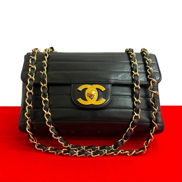 CHANEL（シャネル） 極 美品 シール有 3番台 ココマーク ボーダー
