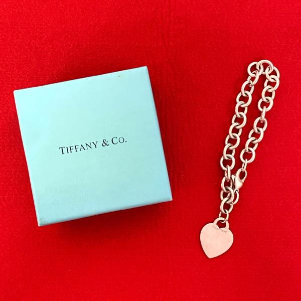 TIFFANY&Co.（ティファニー） 極 美品 ハートタグ シルバー925