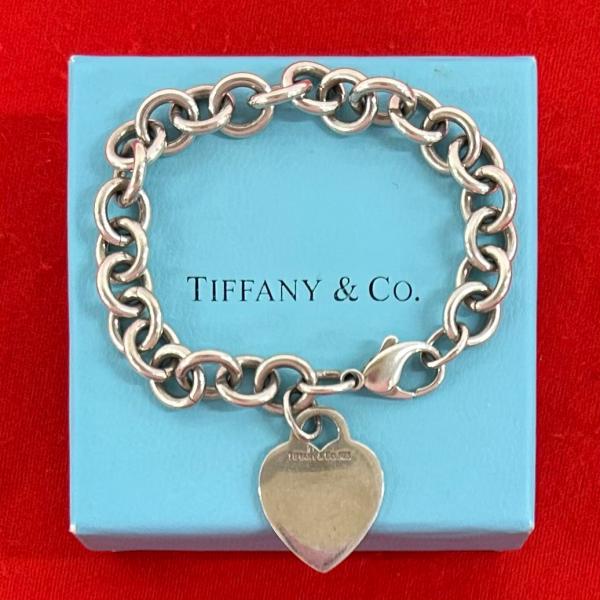 TIFFANY&Co.希少 極美品 リターントゥハート ブレスレット Ag925 TIFFANY&Co.（ティファニー） 極 美品 箱 袋付 リターントゥ ハート