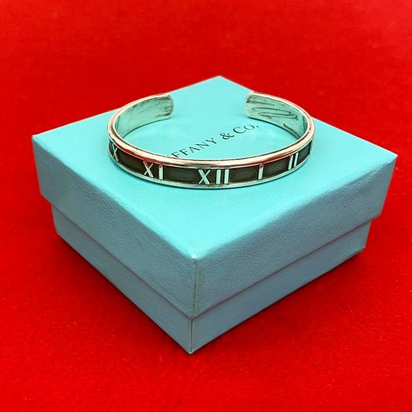 美品☆Tiffany & Co. アトラス バングル シルバー925 箱 巾着 楽天市場】【ギフト品質】ティファニー Tiffany&co Atlas アトラス