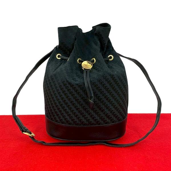 オールドグッチ ショルダーバッグ 巾着 GGキャンバス GUCCI（グッチ） 極 美品 オールドグッチ ヴィンテージ GG ロゴ 金具