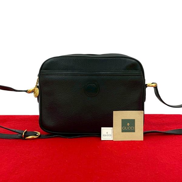 GUCCI（グッチ） 極 美品 オールドグッチ ヴィンテージ GG ロゴ レザー