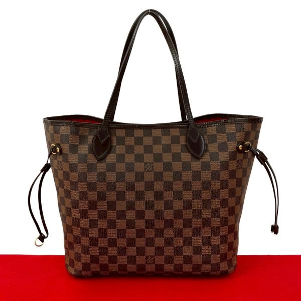 【美品】ルイヴィトン　ダミエ　ビジネスバッグ　トート　レザー　ショルダー ルイ・ヴィトン(LOUIS VUITTON) ダミエ(Demier) 中古 ビジネスバッグ