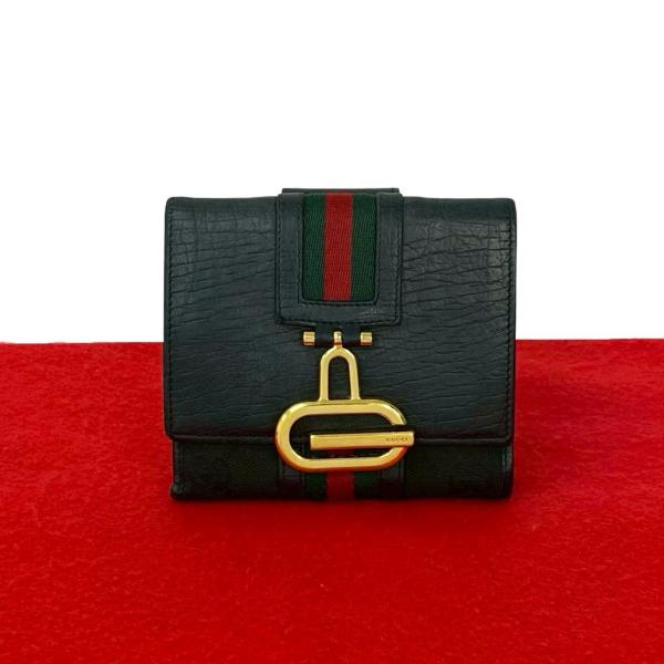 GUCCI（グッチ） 極 美品 シェリーライン GG ロゴ 金具 キャンバス