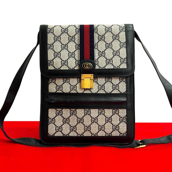 GUCCI（グッチ） 極 美品 オールドグッチ ヴィンテージ シェリーライン