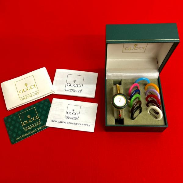 GUCCI（グッチ） 極 美品 稼働品 ヴィンテージ チェンジベゼル