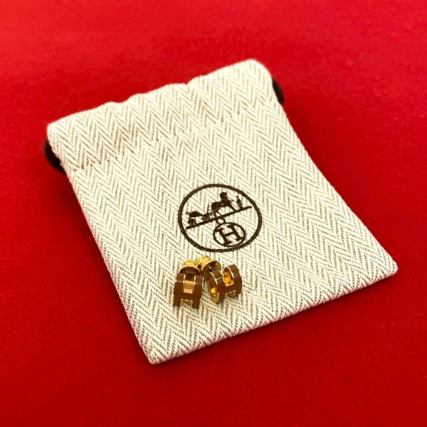 HERMES（エルメス） 極 美品 袋付き ミニ ポップアッシュ H モチーフ